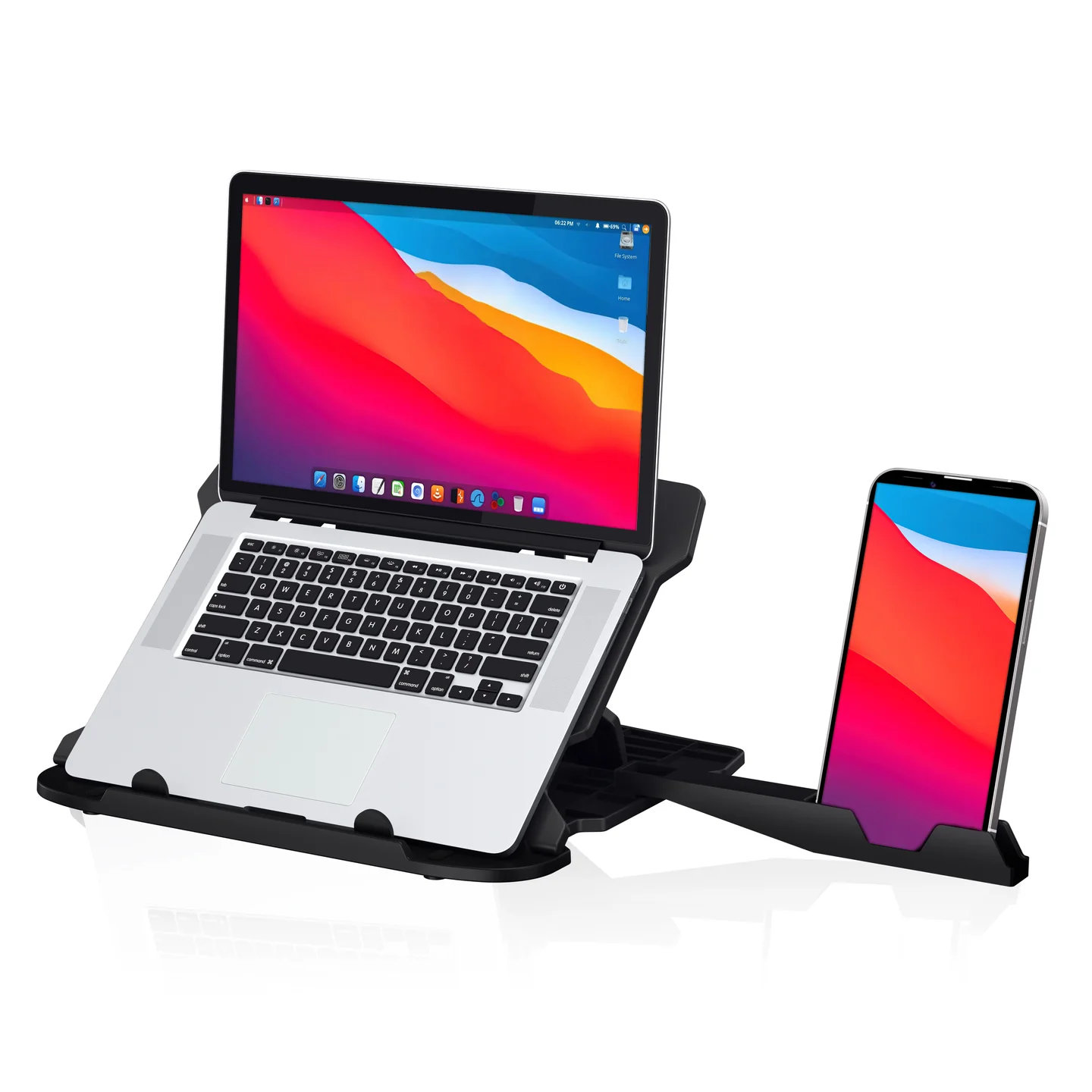 My Buddy Hexa Adjustable Laptop Stand & Mobile Holder